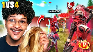 FINGI SER MENINA E MOSTREI A MELHOR SENSI NO FREE FIRE! 😳