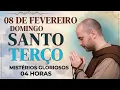 Lagu TERÇO DE HOJE - 08/02/2026 - DOMINGO : MISTÉRIOS GLORIOSOS - 04 HORAS