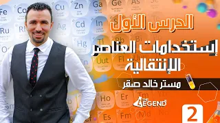 2 شرح إستخدامات العناصر الإنتقالية للصف الثالث الثانوي 2022 م خالد صقر 