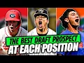The Best 2024 MLB Draft Prospect At EACH Position