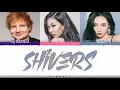 Ed Sheeran (에드 시런) "Shivers (Remix)" Lyrics  ft. Jessi (제시) , Sunmi (선미) (Color_Coded_Han_Rom_Eng)