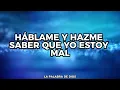 DIOS HÁBLAME - BARAK (Letra)