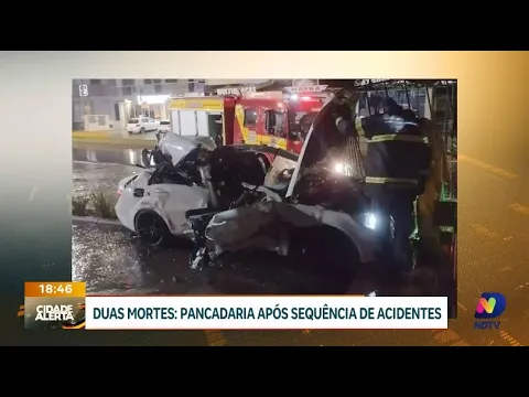 Duas mortes: pancadaria após sequência de acidentes