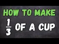 How to Measure Cup What Measuring Tools Equal Cup