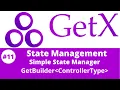 Flutter GetX Tutorial State Management - Simple State Manager