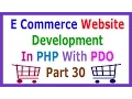 E Commerce Website Development In PHP With PDO Part 30 Design And Display Sub Categories On Cat Page