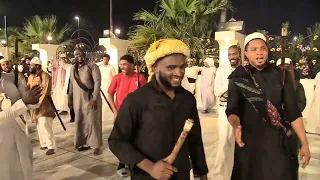 لعب مزمار الهنداوية والمعازيم ابولبن   طرب ابولبن الشمراني   دندنها