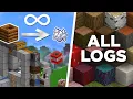 Minecraft Simple Infinite 12 Type Tree Farm 13 000 Self-sustaining 1 16 - 1 21