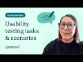 Writing effective usability testing tasks scenarios Lyssna