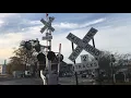West Concord MA MBTA Commuter Rail BRAND NEW 2024 Outbound to Fitchburg Commonwealth Ave Crossing