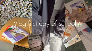 Vlog First Day Of School In Morocco دوزو معايا اول نهار فليسي 