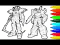 Transformers Security Coloring pages