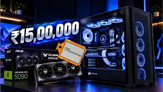 NVIDIA RTX 5090 32GB | AMD Threadripper 9960 X | Rs-15,00,000 LAKH Ka Pc Setup😳| Gaming Pc Wala