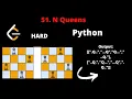 LEETCODE 51 N QUEENS PYTHON Backtracking