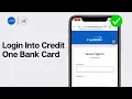 How To Login Into Credit One Bank Credit Card Online Account 2024 Credit One Credit Card Sign In
