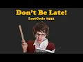 Cracking the LeetCode Student Attendance Record I Question 551