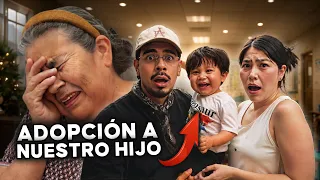 Dimos en ADOPCIÓN a nuestro HIJO (Broma a mamá)