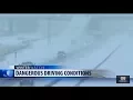 Road conditions worsen around Billings south-central Montana