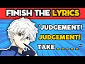 FINISH THE LYRICS 🎶 [Popular Anime Openings] 🔥 | ANIME QUIZ