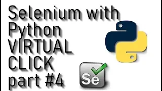 Selenium Webdriver with Python tutorial - CLICK as human part
