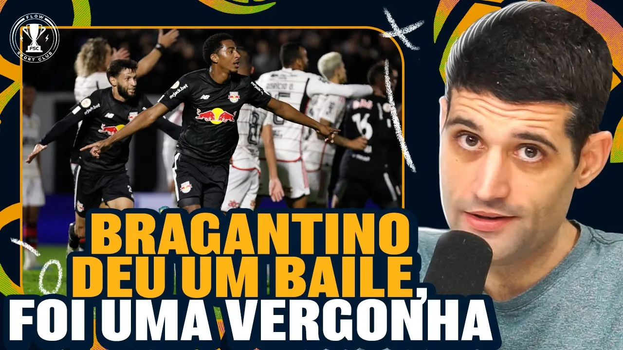 BRAGANTINO MASSACRA o FLAMENGO no Brasileirão
