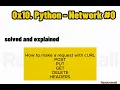 0x10 Python - Network Using the curl command on CMD