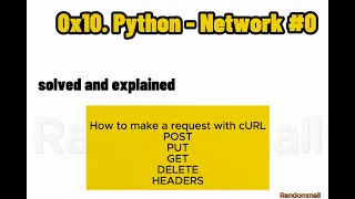 0x10 Python - Network Using the curl command on CMD