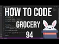 how to code racket 94 - grocery list of structs