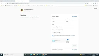 Step 1 Online Registration