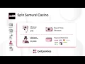 Spin Samurai Casino Review BetPokies