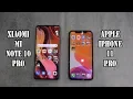 Xiaomi MI Note 10 Pro vs iPhone 11 Pro | SpeedTest and Camera comparison