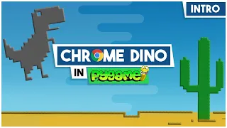 Chrome Dinosaur in Python Pygame Intro