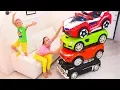 Magic Little Driver ride on Toy Cars and Transform car for kids