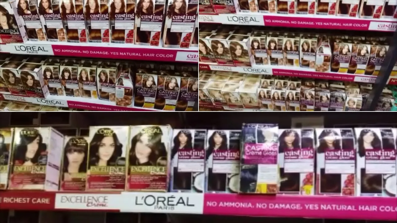 coloring my hair again with LOREAL 6.0 dark blonde
