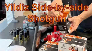 Yildiz side-by-side 12-gauge Shotgun Unboxing and Review asmr
