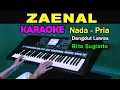 Download Lagu ZAENAL - Rita Sugiarto | KARAOKE Nada  Pria || Dangdut Lawas
