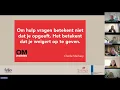 Webinar 3: Netwerkondersteuning en voorliggende voorzieningen in de UMC’s – Ambassadeursprogramma