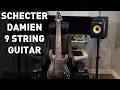 So I Got A 9 String Guitar AGAIN Schecter Damien Platinum 9 String Guitar