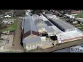 2 24 18 Columbus MS Tornado Aerial Views Tracing Path And Closeups Of Extreme Damage 4K RAW