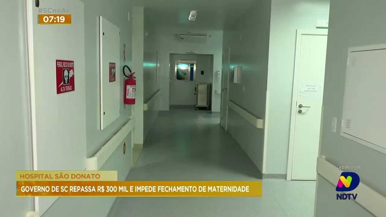 Governo do estado repassa verba a hospital de Içara e impede fechamento da maternidade da unidade