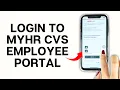 How To Login To MyHR CVS Employee Portal 2024 SUPER EASY