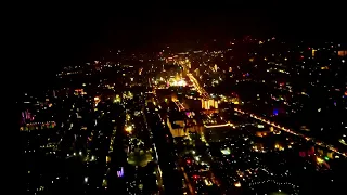 দুর্গাপূজোর সময় আকাশ থেকে কলকাতা | Durga Puja 2026 Kolkata Night from Sky