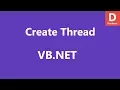 VB Net Create Thread