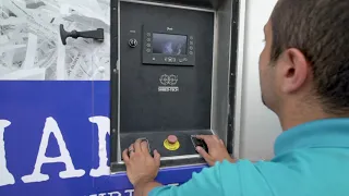 On-site document shredding truck