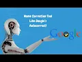 Build a Python Name Correction Tool Like Google s Autocorrect English