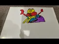 I made a SpongeBob animation cel