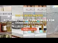 Ultimate Guide to the Best Rotating Fridge Turntables For Condiment Chaos - 360 Rotating Beverages