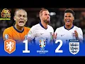 Netherlands 1-2 England 4K U 2160P Euro 2024 Semi-Final Extended Highlights