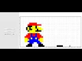 karel drawing mario brothers