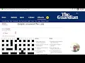 Guardian Quiptic Crossword No 1 393 by Chandler
